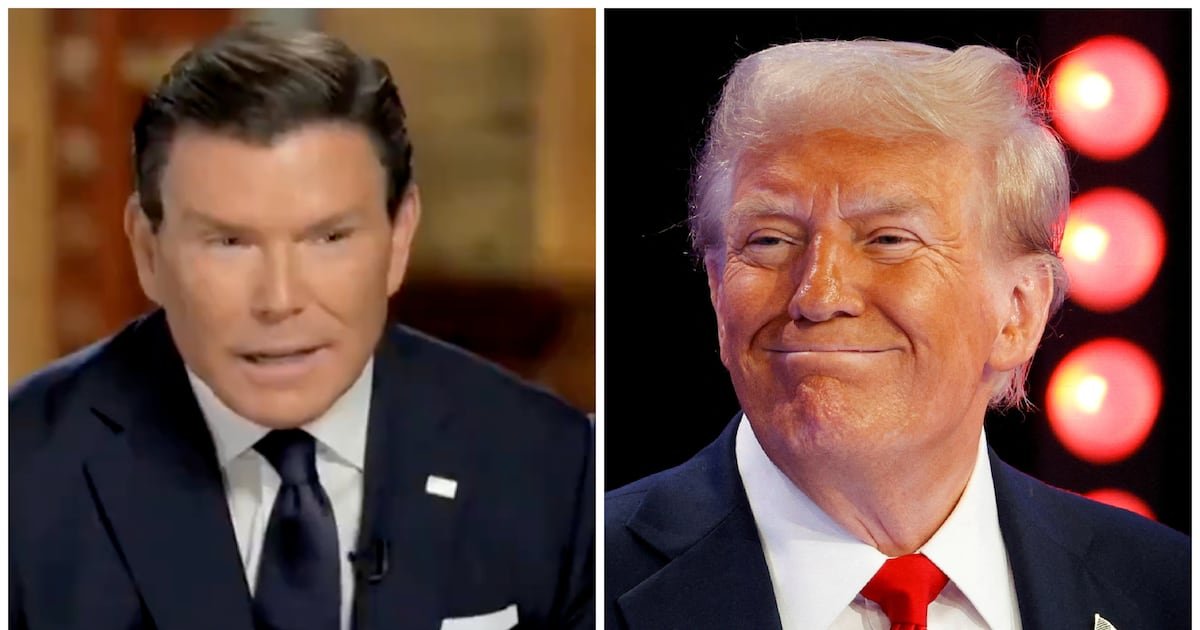 Trump spends on 'FAIR BATER BAIER after Kamala Fox Notice