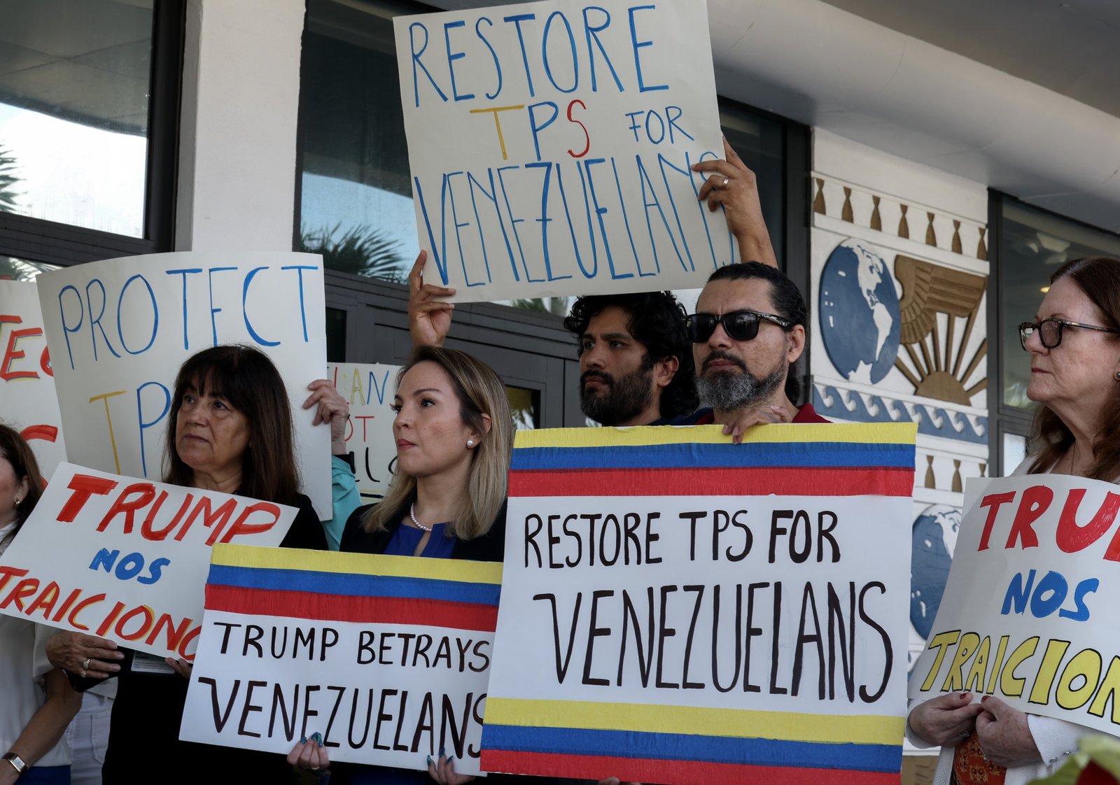 Temporarily judge the trump bars administrator to deport the nationalities of Venezuelan