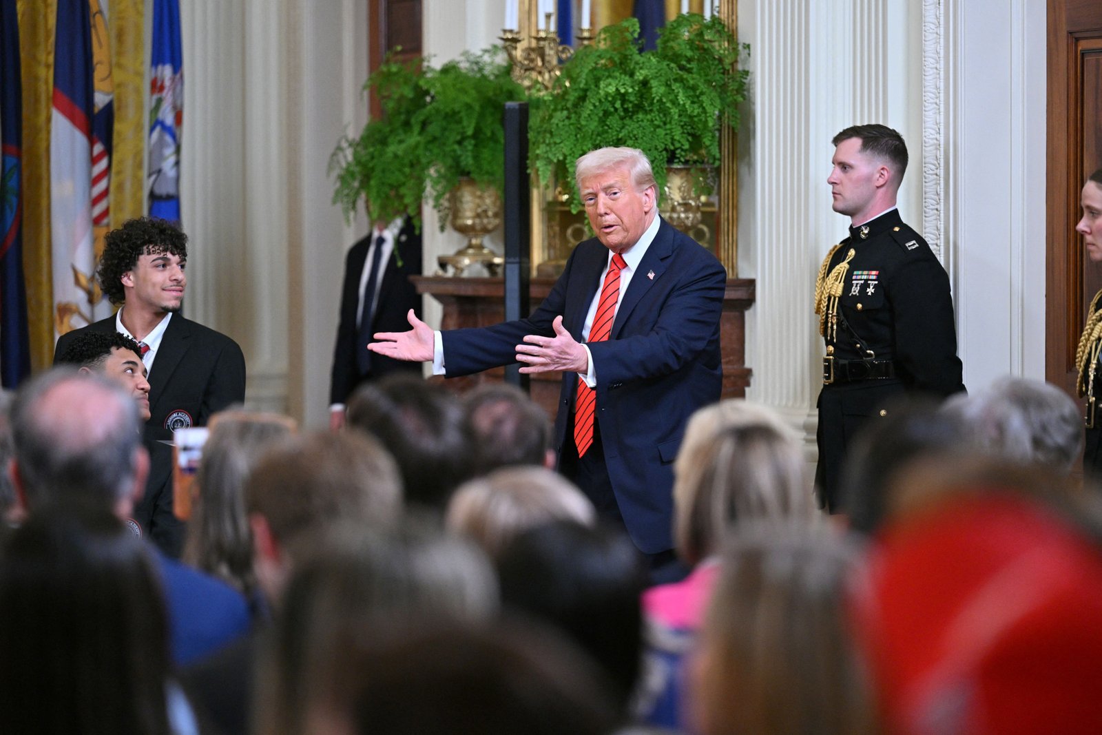 Donald Trump has just attached its own approval assessment record