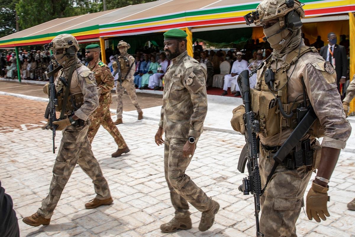 A bad call for survey performing the army execution and Russian mercenaries