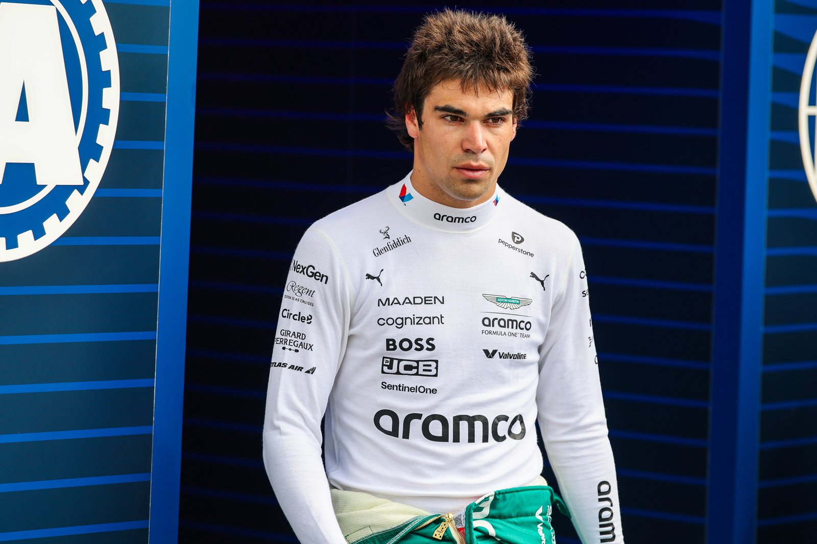 Aston Martin Driver Lance Lance Retire by the Grand Prix Spanish after the rearrained injury