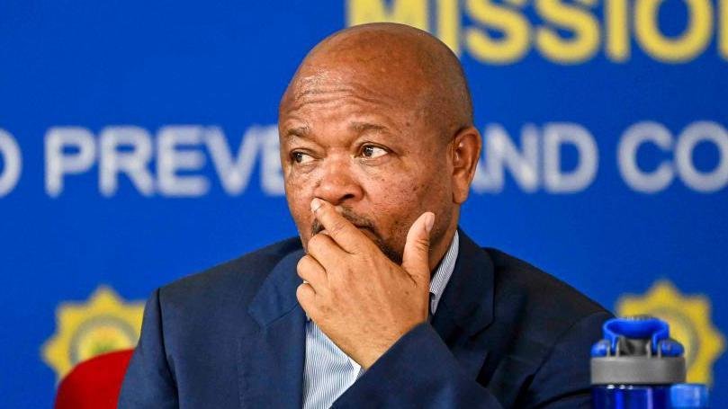 South Africa Police Minister is accused of links to criminal gang