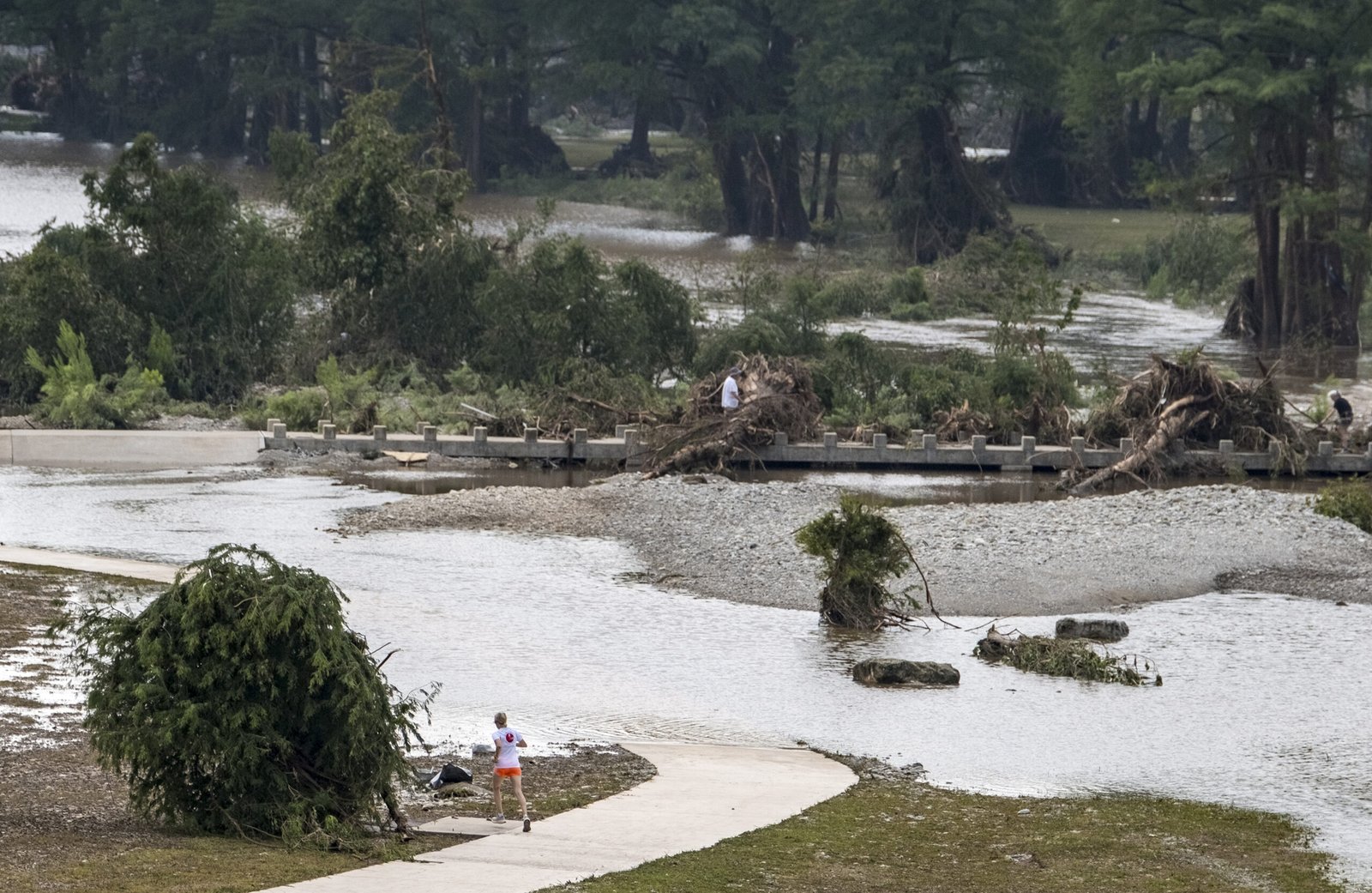 Trump 'Heartbroken' Over Texas Floods in your Federal Help Held