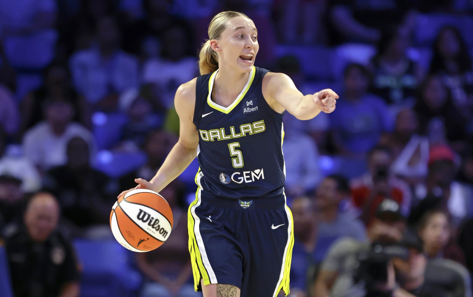 Dallas Instru Rookie Paige Buekiers Face Wnba History vs. Dream
