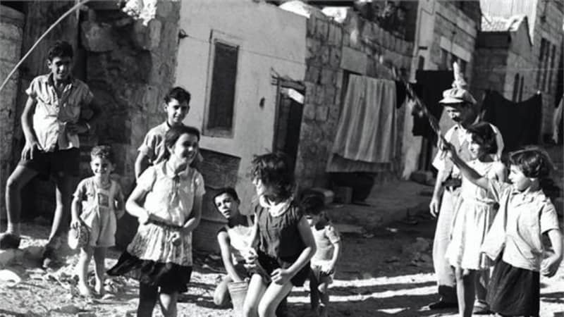 Kkl-jnf release the rare collection of the pictures of the summer "40s-'50 of the childhood in Israel