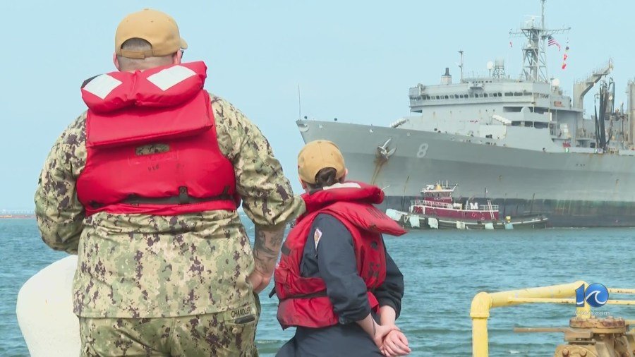 ARTTTIC USS returns home after 8 months implementation, just before 4th of July