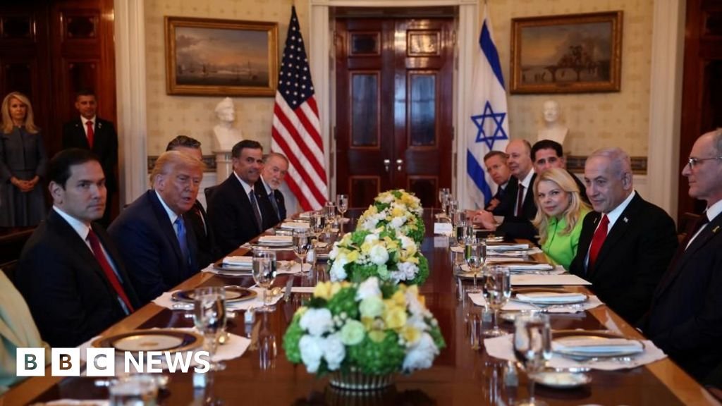 Trump Upbeat on Gaza Case talks that Netanyahu hosts