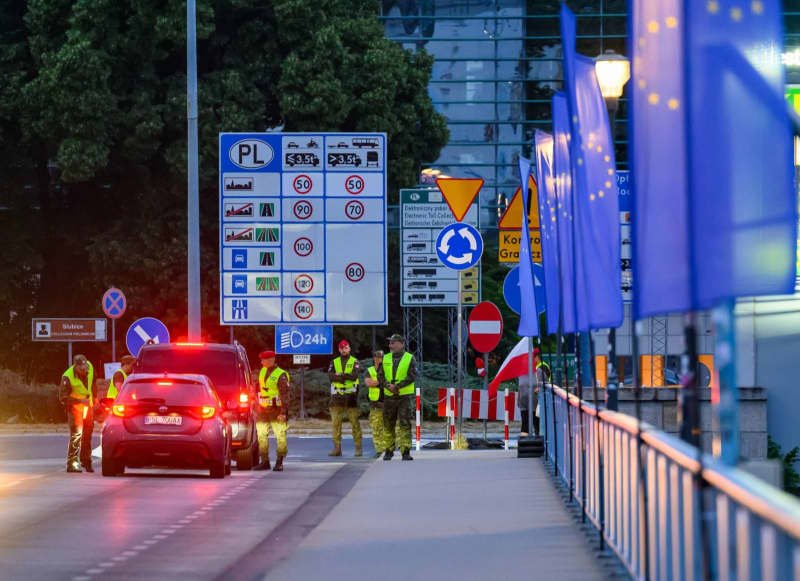 Poland begins the checks in the comfortable border of comfort "illegal insertion"