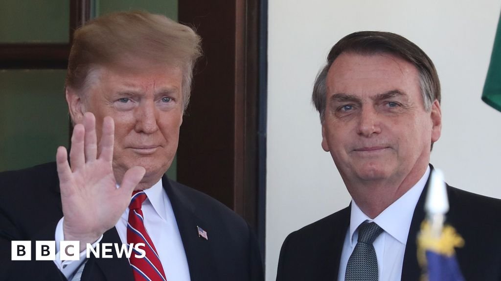 Trump accuses Brazil of 'Witch Hunt' against bubsaro