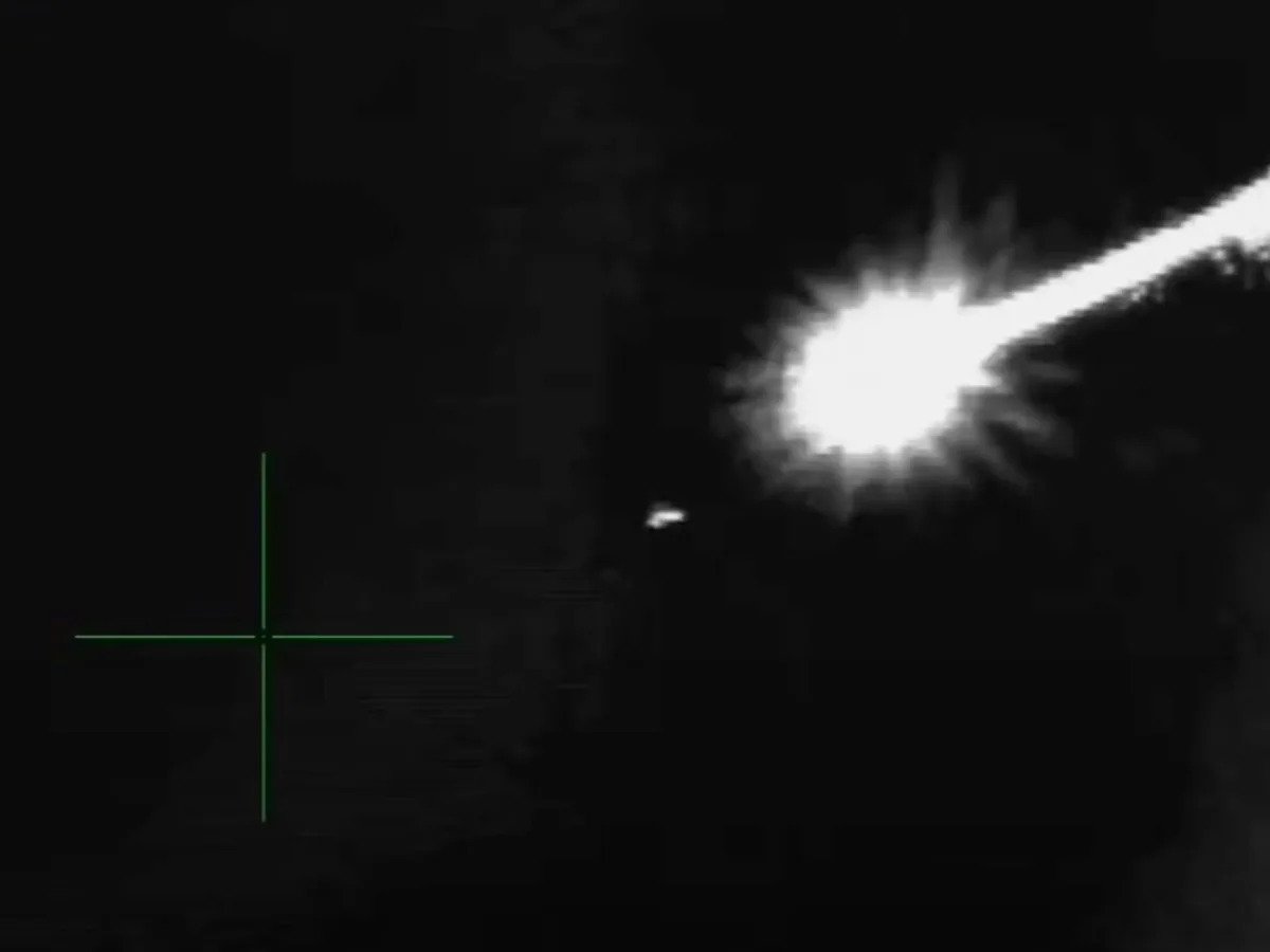 Video shows British fighters, modified in 3 months to launch from land, scoring Russian drone