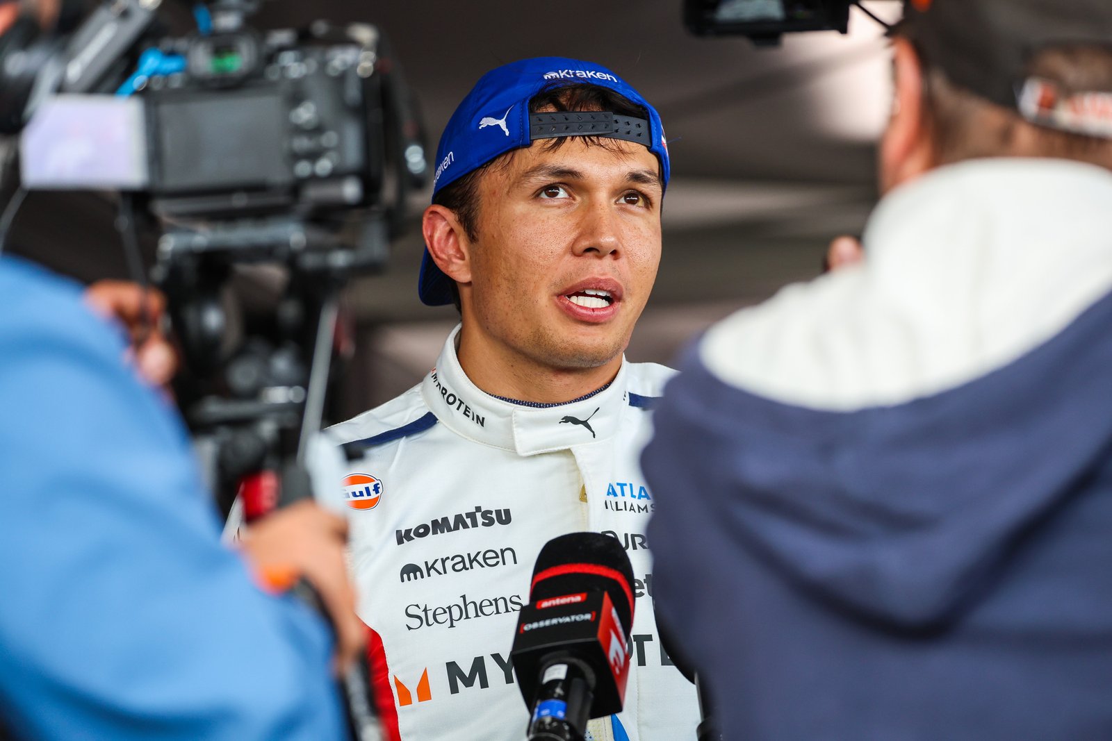 Alex Albon frustrated with "Williams' compromise" in British GP