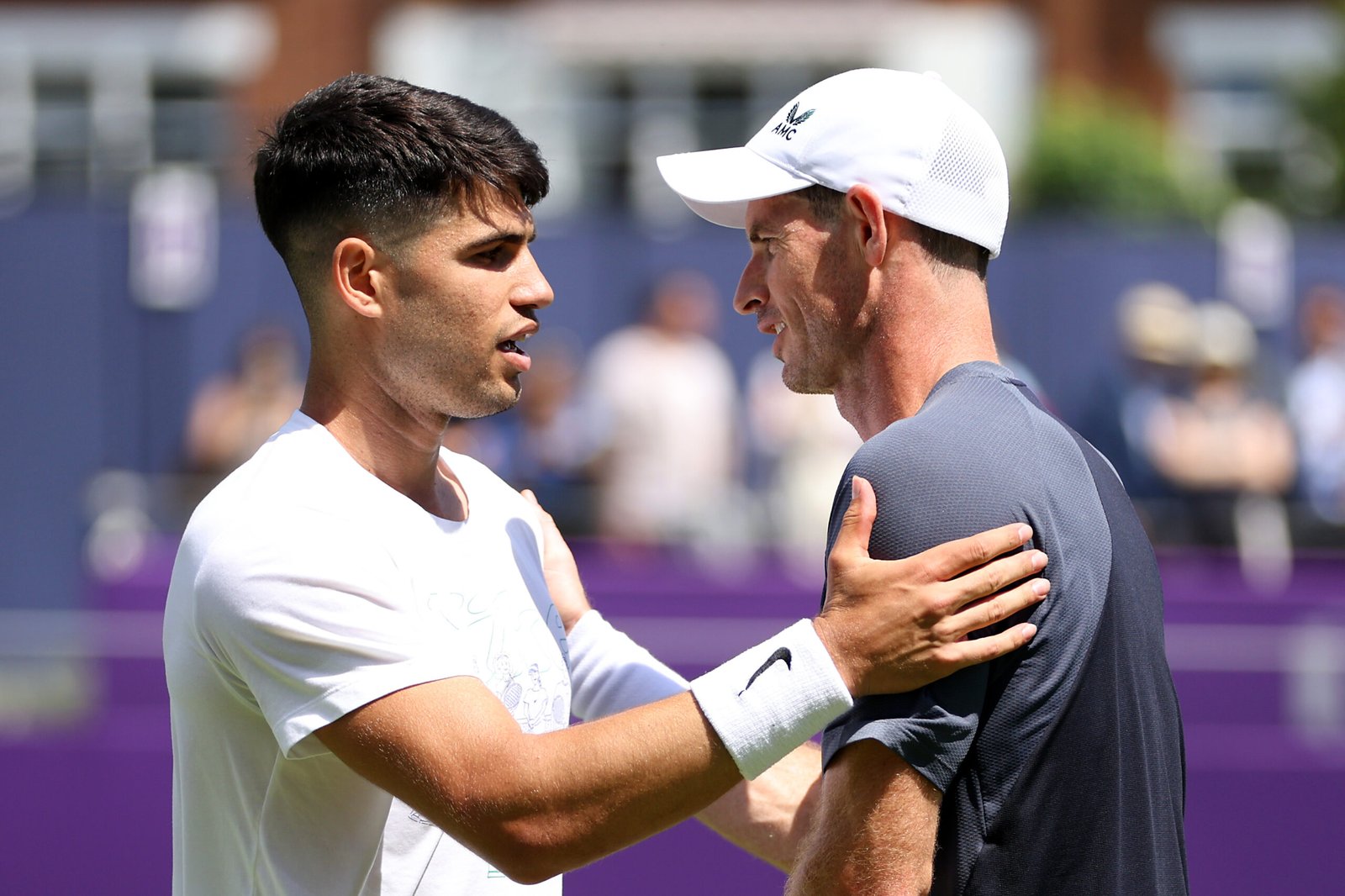 Carlos Alararz uses golf to hit Andy Murray by Wimbledon