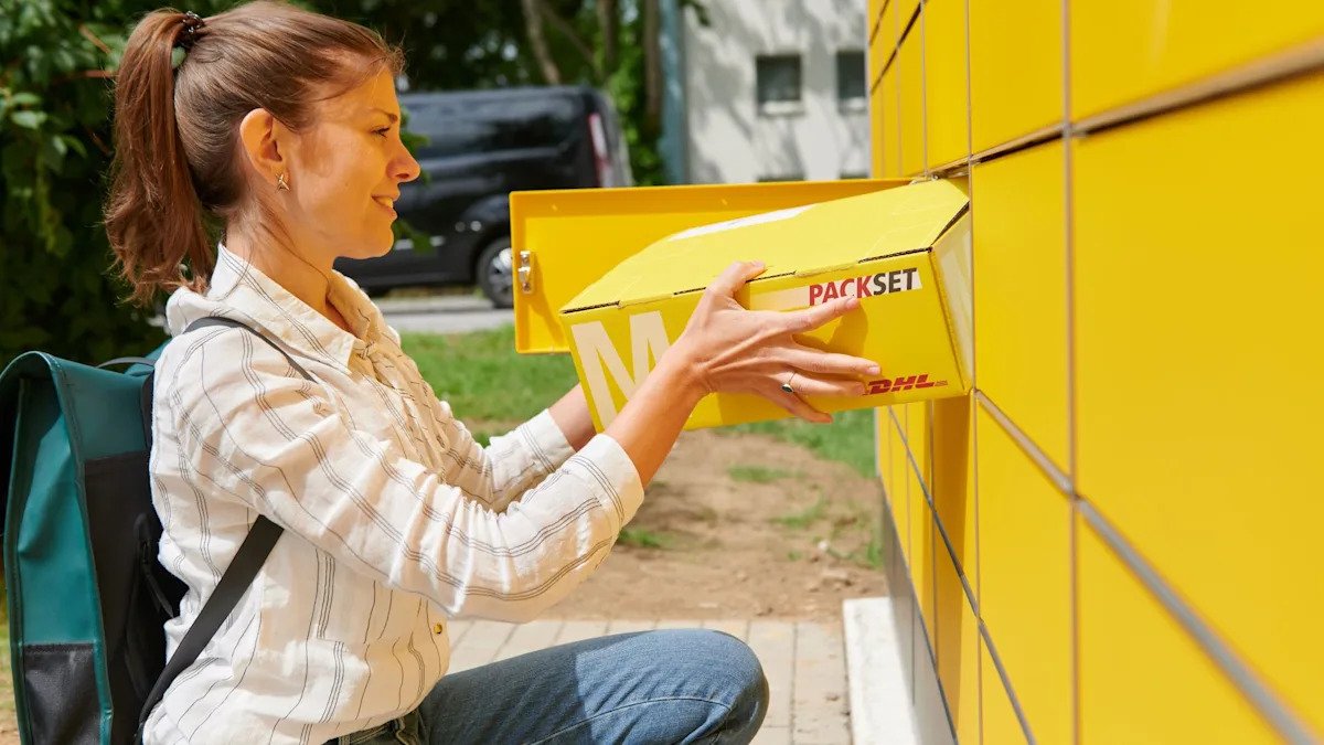 DHL postal unit of DHL goes out to increase the use of package lockers