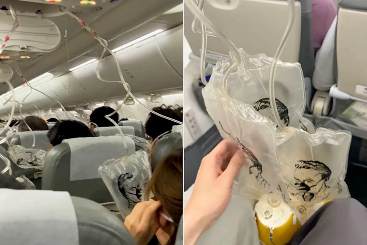 The aircraft passes writes the dawn after oxygen mask and boeing 737 fall nearly 26,000 feet: Reports