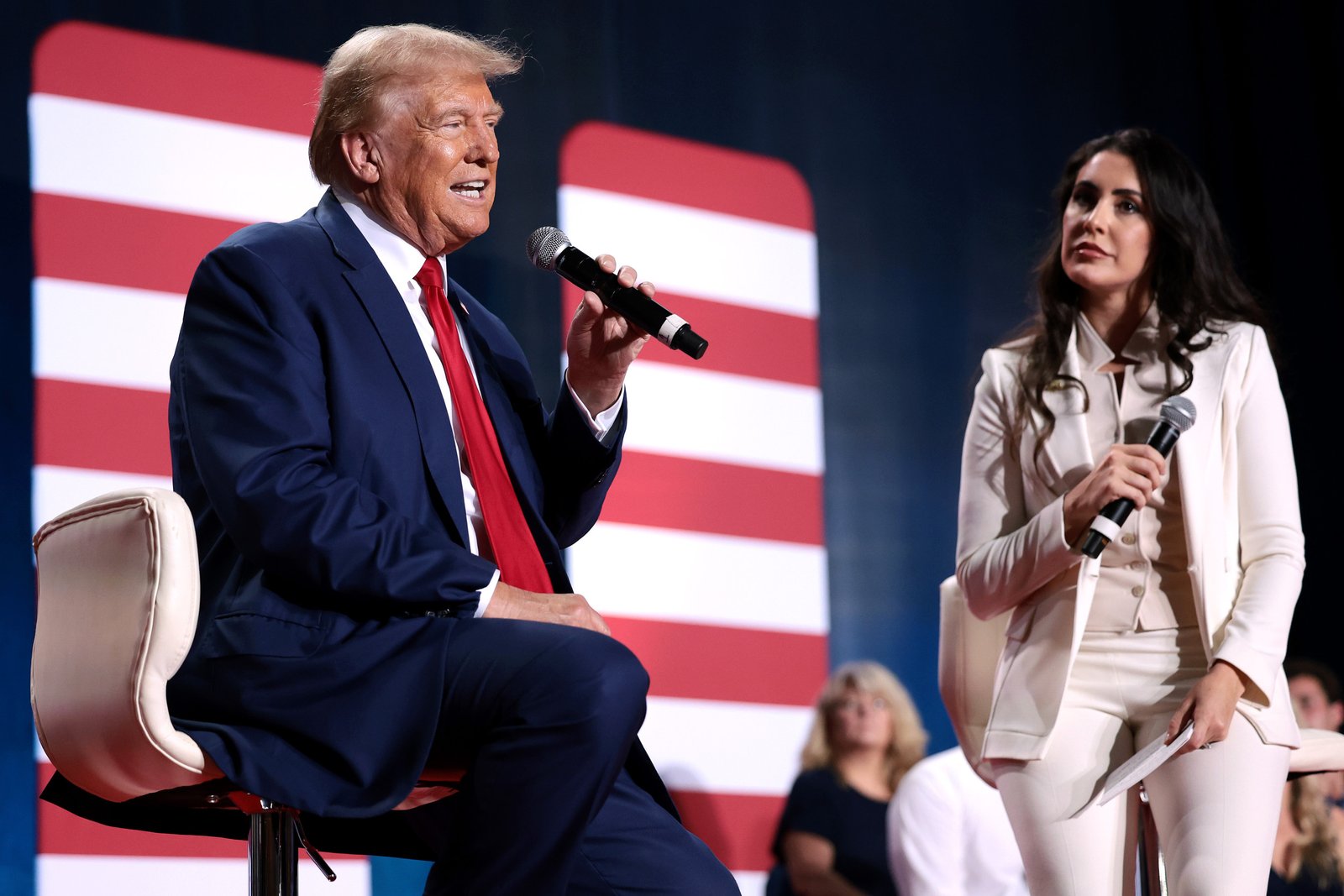 Anna Paulina Moon Rallie Donald Donald Trump On Epstein Jeffrey