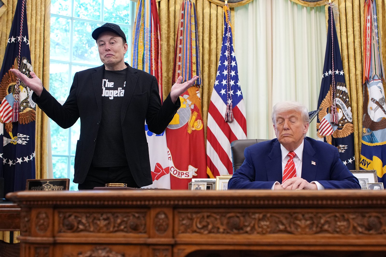 Trump responds to the new ELON MUSK PLACE party: 'Train Wreck'