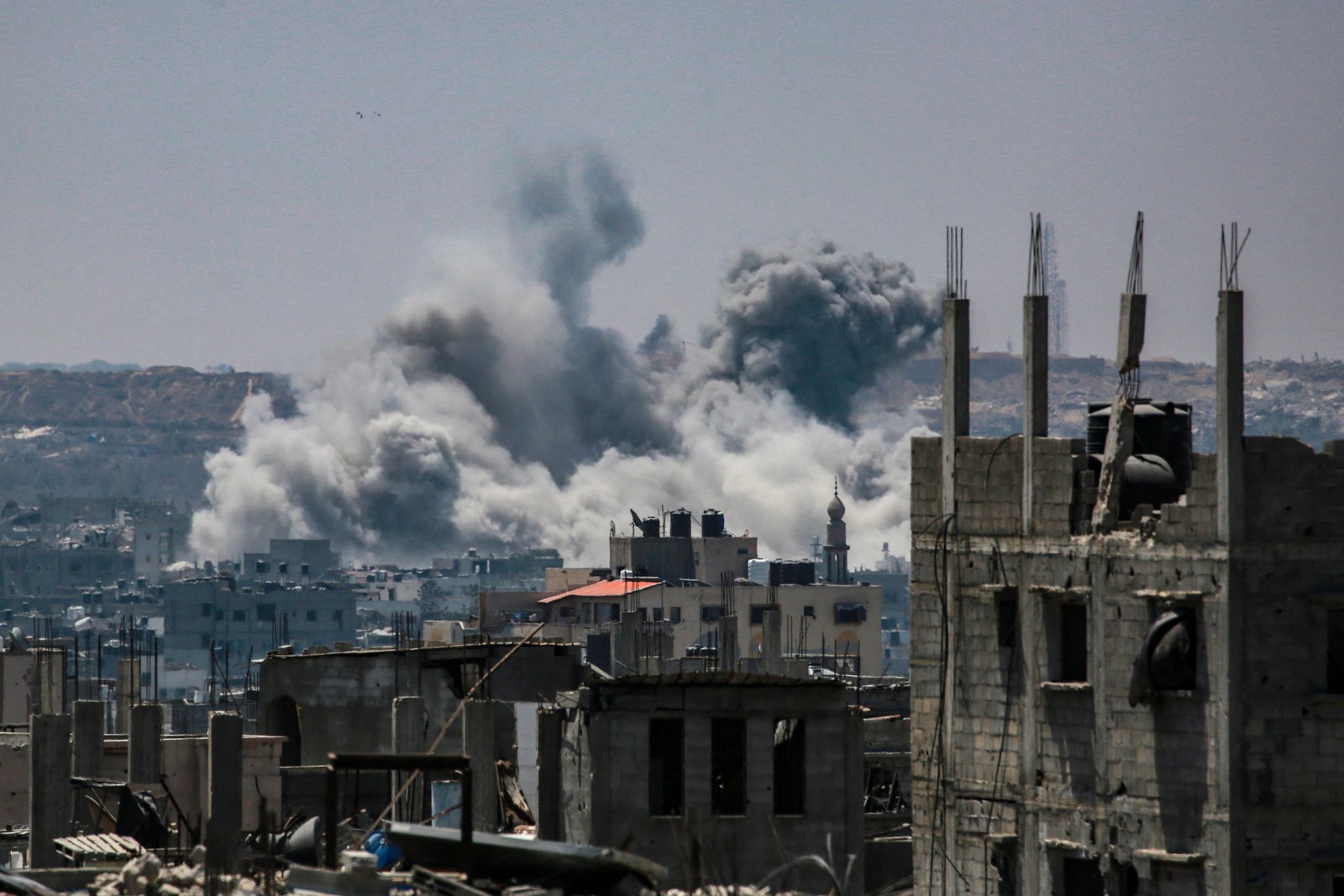 The new video shows how israel is dividing the gaza