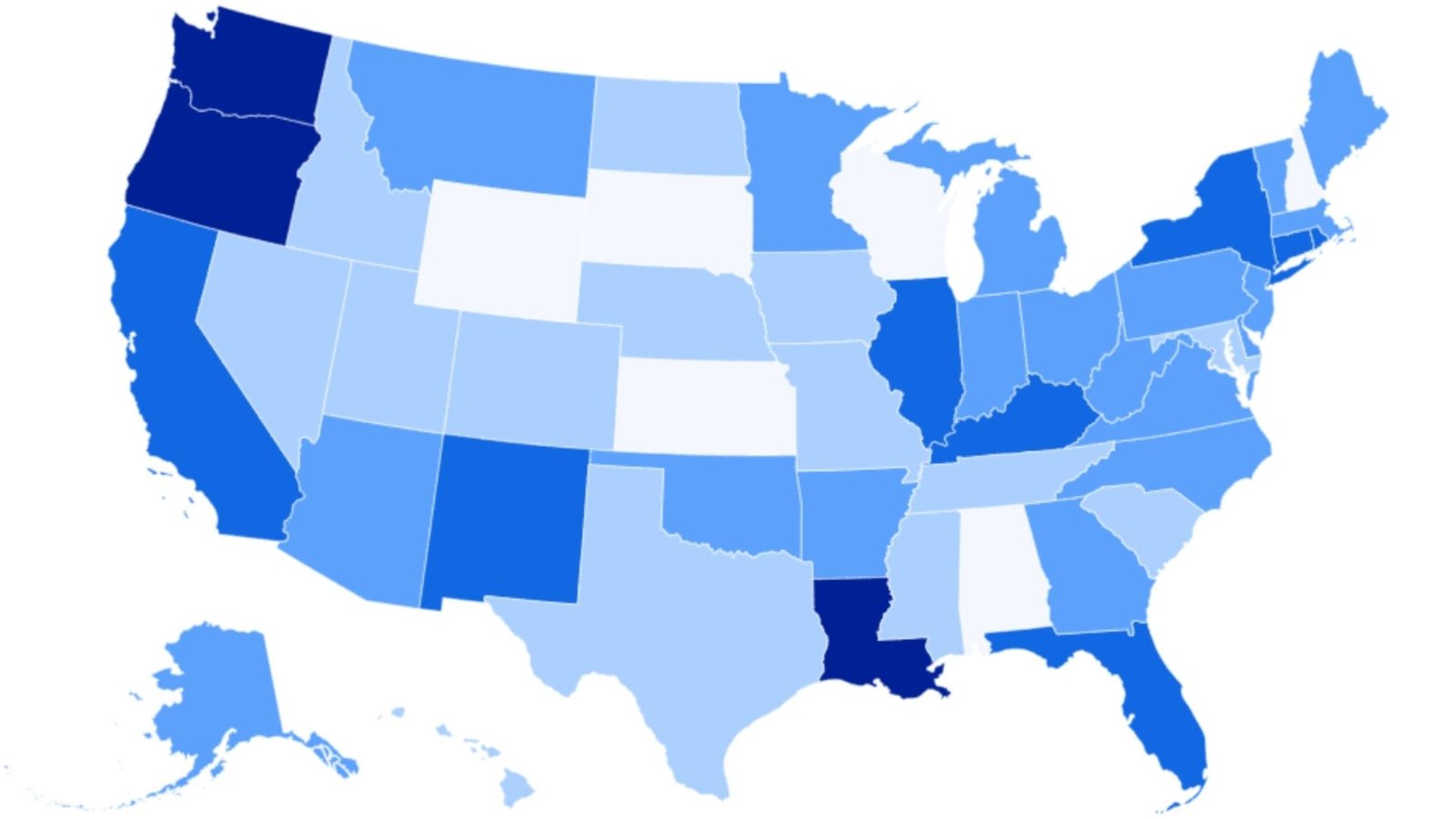 Map shows how many people will lose health in every state in the tax bill