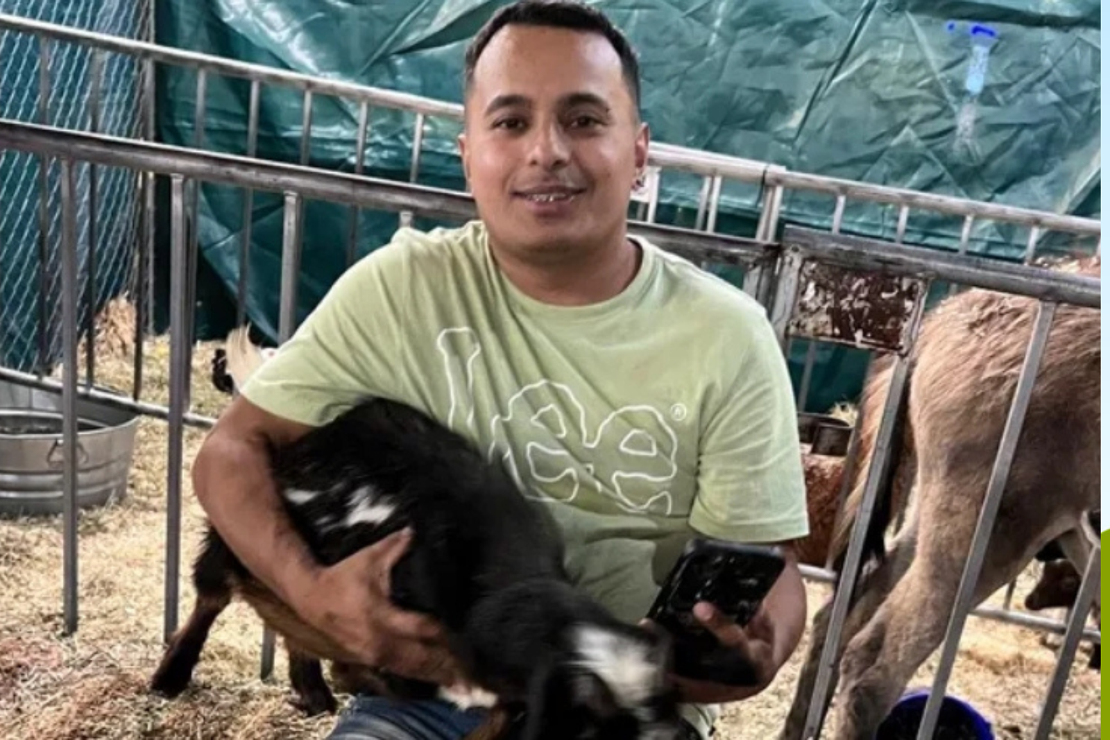 A california man has detained by the ice after overstaying visa for seven years