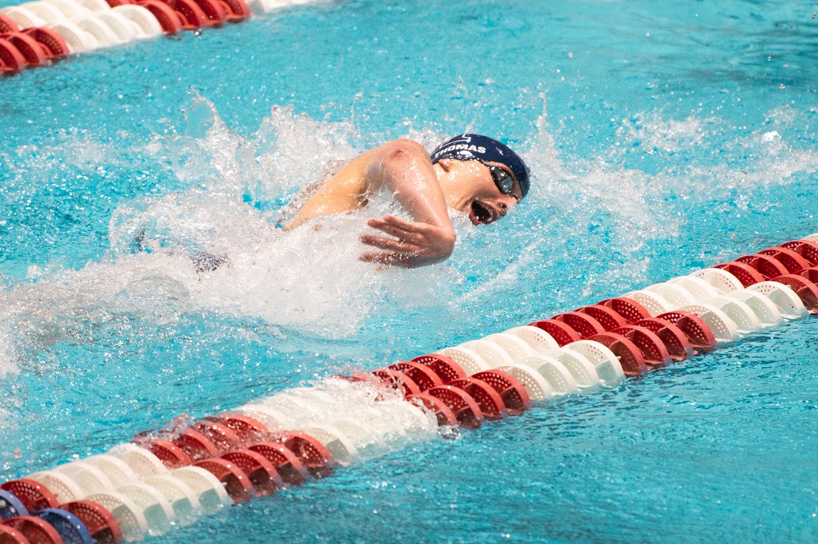 Trans Swimmer Lia Thomas Striped with swimming titles in Trump Up access