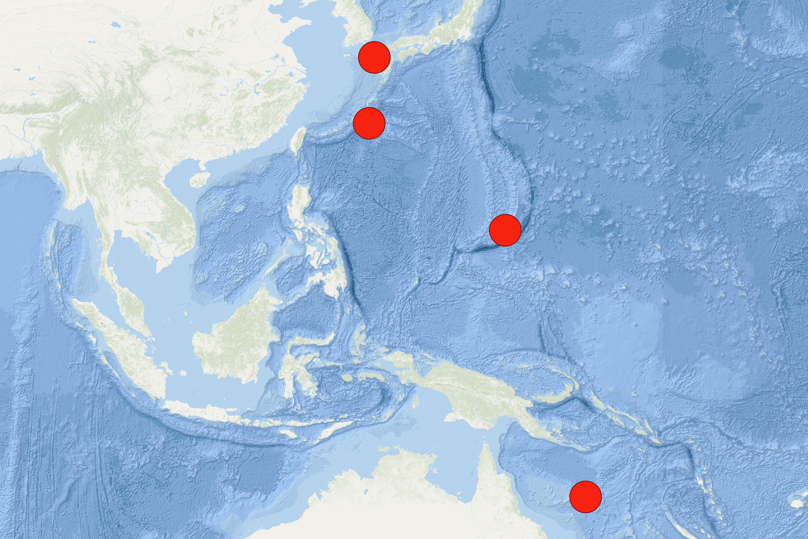 Map shows the presence of the US Naval marina in West Morify Intid China Rivalry
