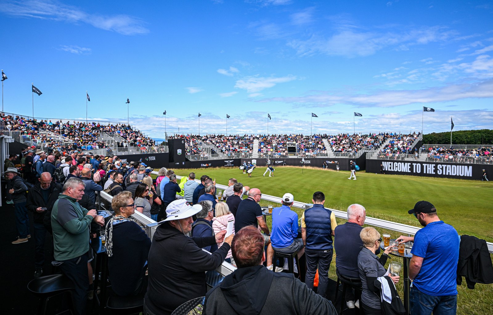 The new stage hole in opening Scottish Akin to Phoenix Open will be wild