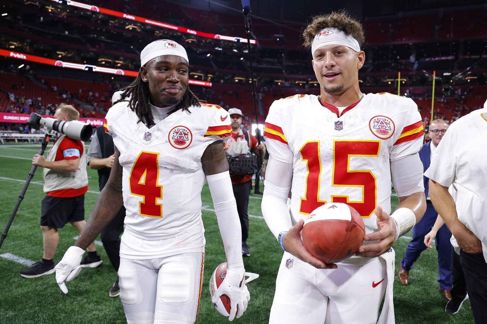 Rashee rice in danger of being replaced as patrick Mahomes' No. 1 wr