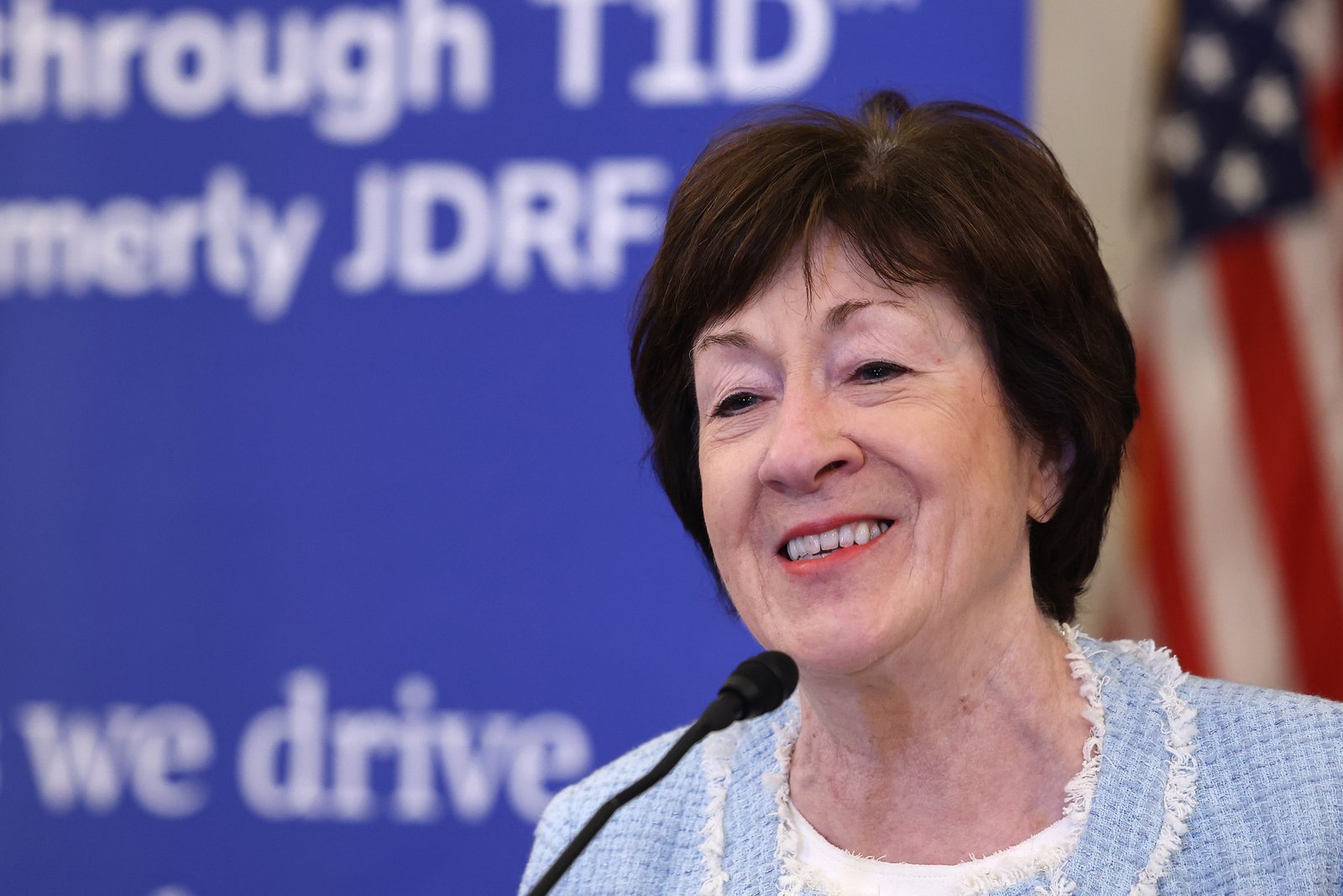 Susan Collins treats new Poling Sport forward of 2026 Midterms