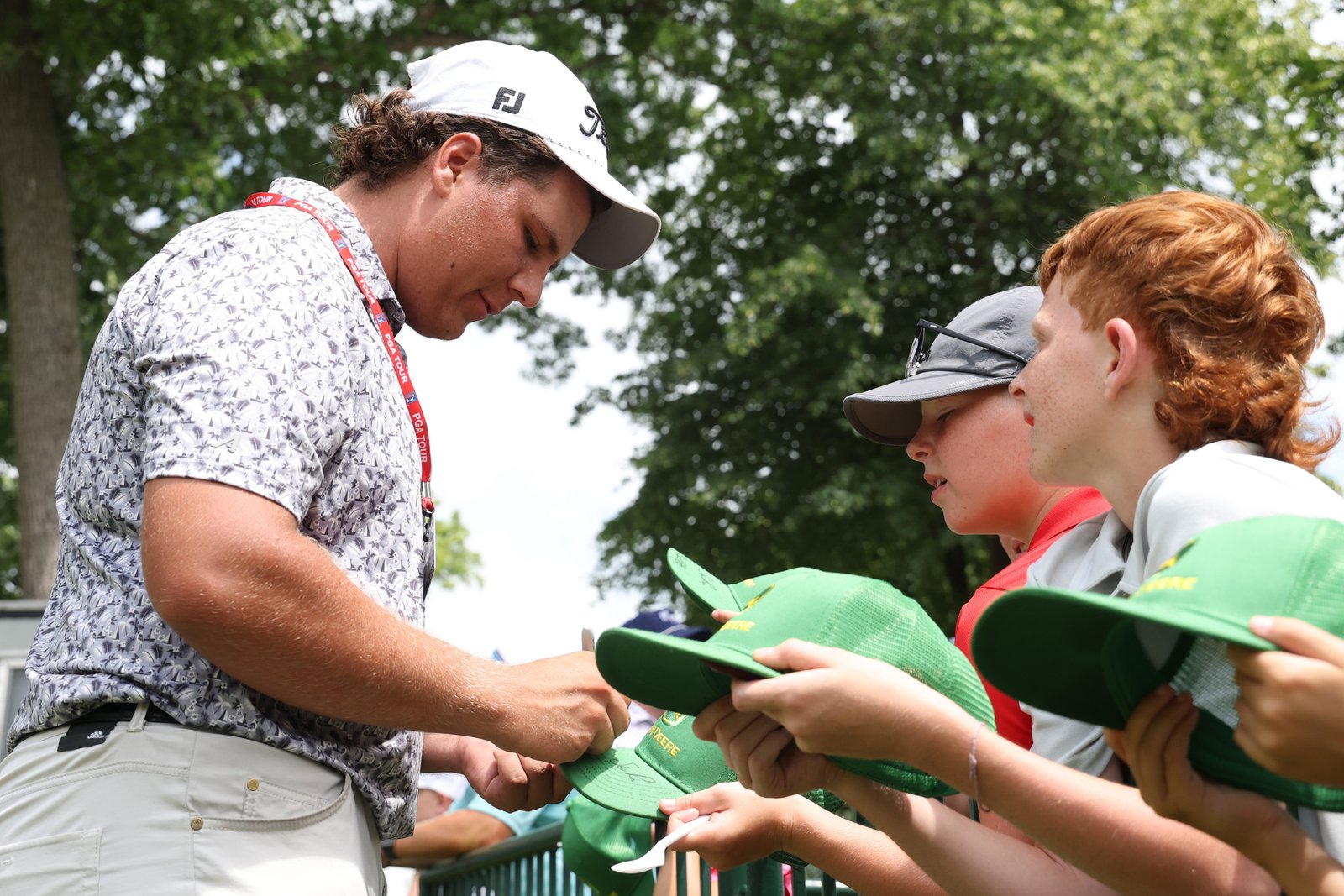 Recent pwning pwn winner mysteriously retire by John Deere Classic