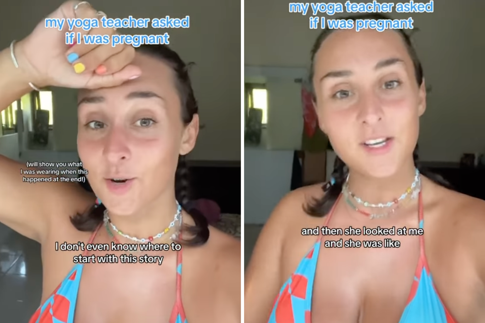 Woman asked for the yoga master, be pregnant, its response goes viral