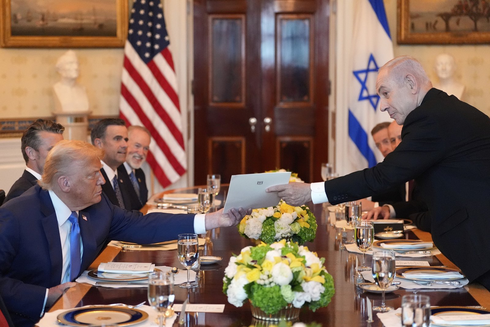 Netanyahu nominate Trump for the Peace Peace award, quote Hopes for the Middle East Peace