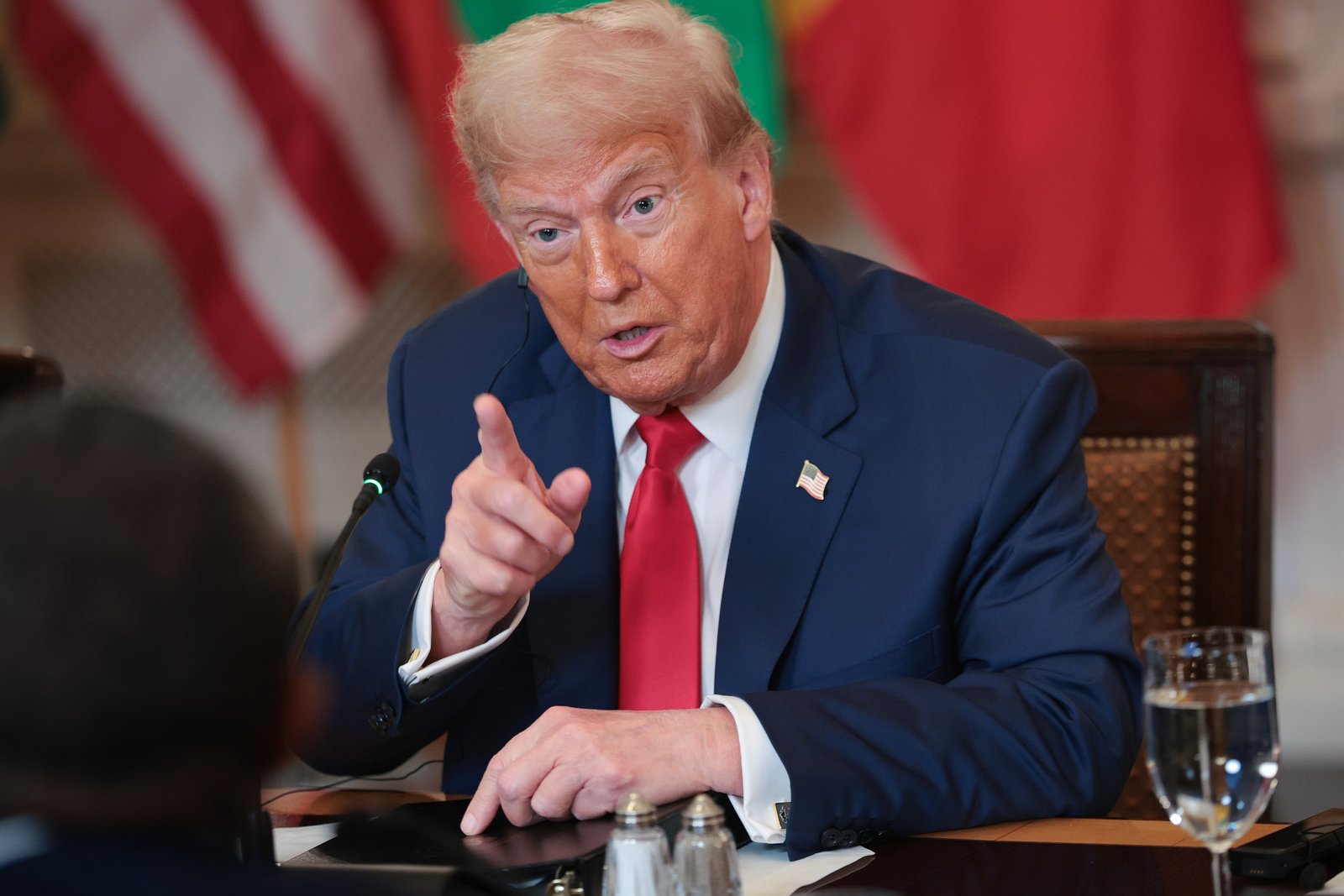 Donald Trump reacts after report reveals its 50th birthday letter to Jeffrey EpStein