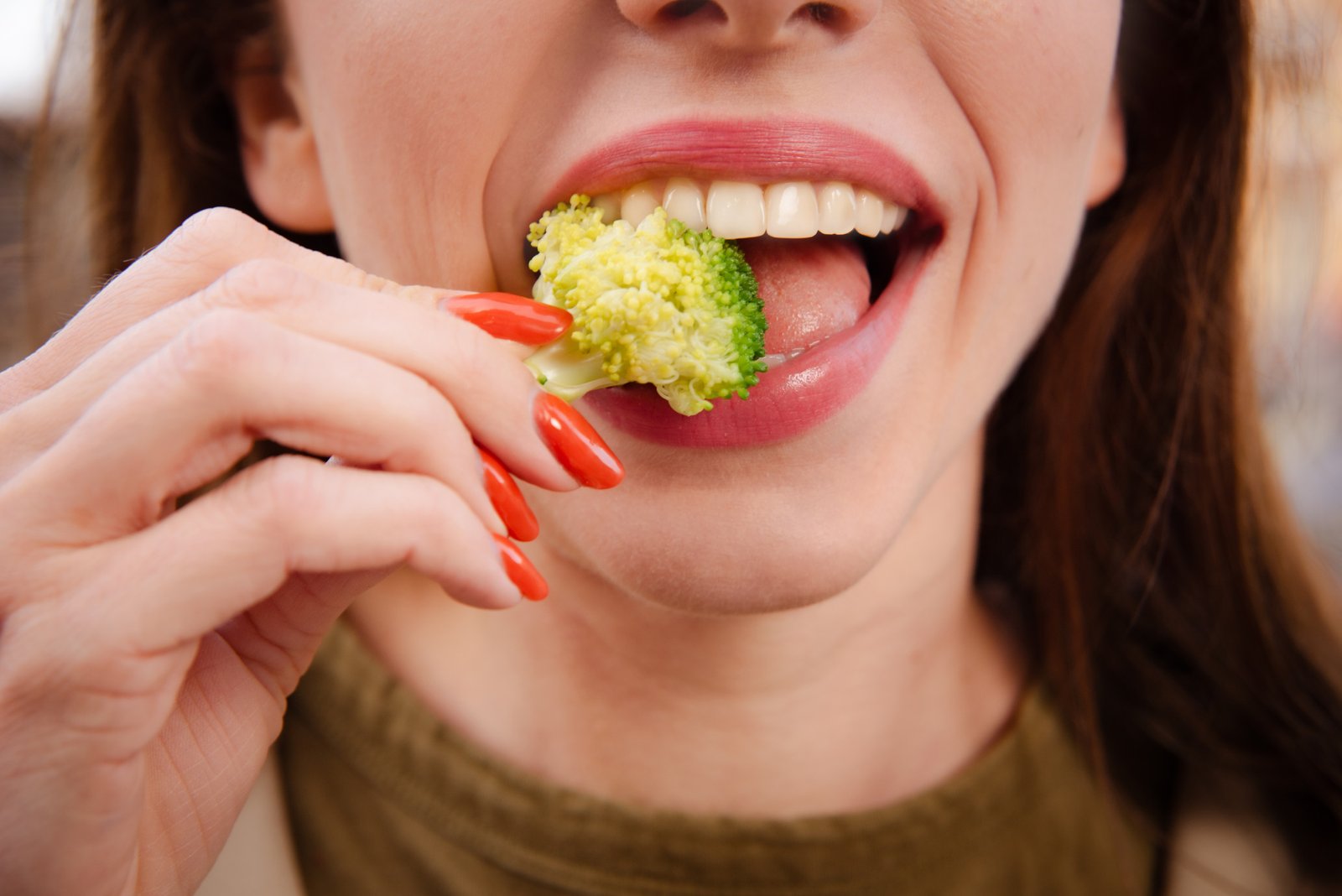 Eating vegetables could permanently damage your teeth