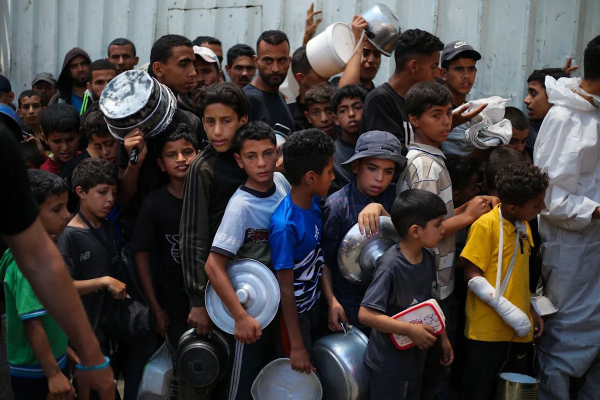 The world reacts as the colorless body declare famine in Gaza