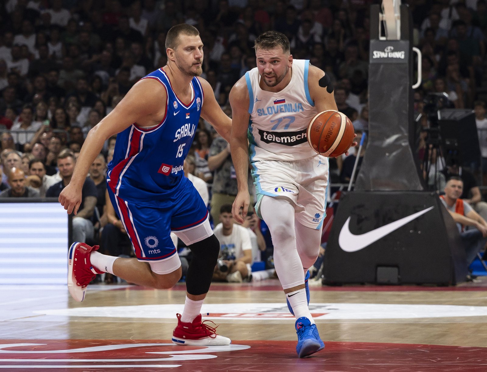 Luka Doncic and Nikola Jokic Broke Frzy with a Viral Moment