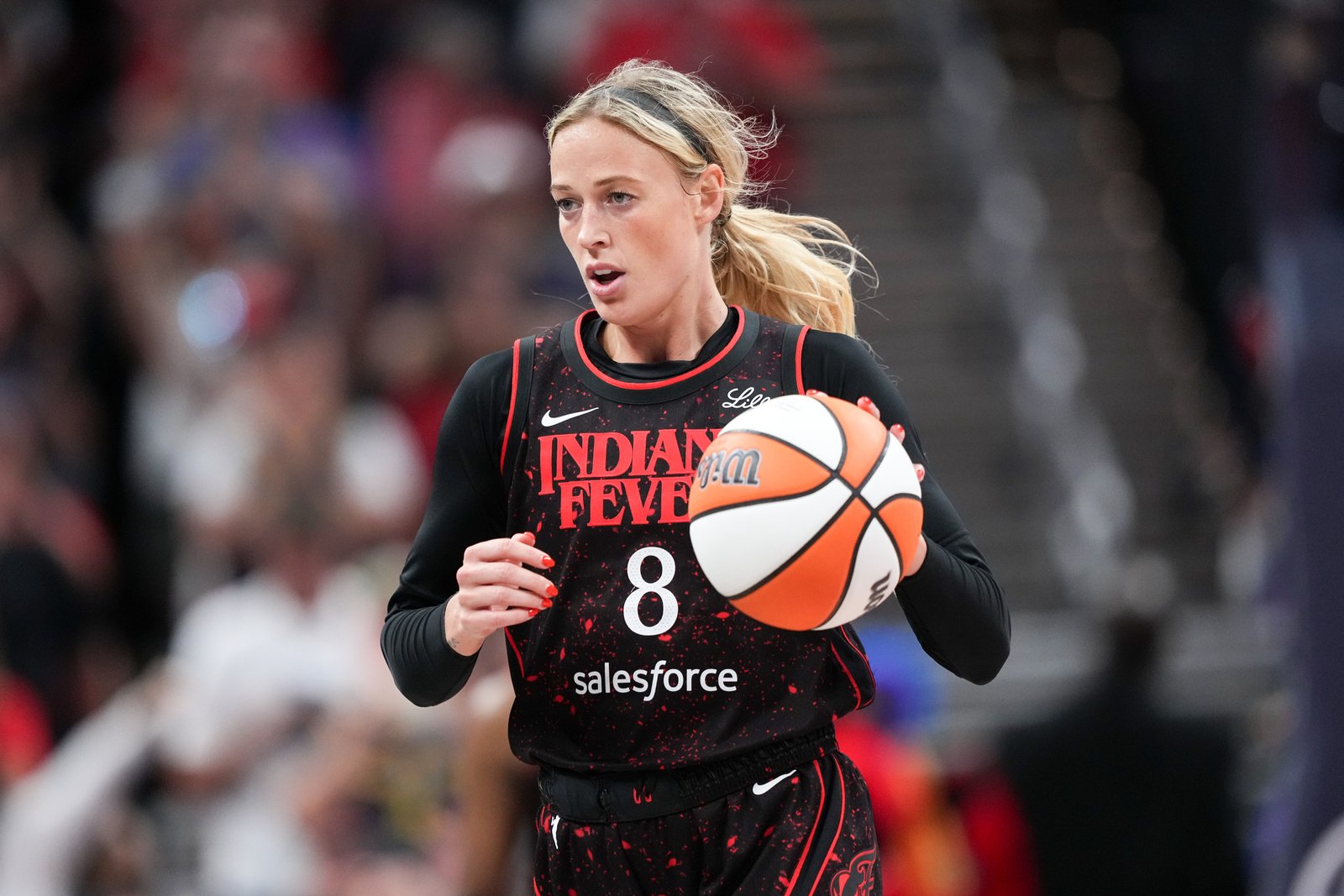 Feber Star Sophie Cunningham Fires back after the most recent Fine WNBA